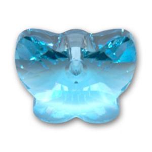  Papillon Cristal Swarovski Chaine Argent 925
