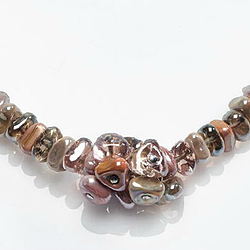 Collier pendentif Murano Antica Murrina Rubik Bronze
