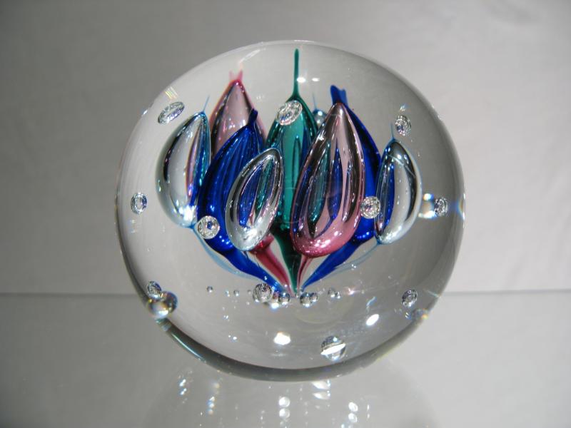 Presse Murano Exclusivit/é Cristal Art /& D/éco Papier Cristal Fleur Sulfure