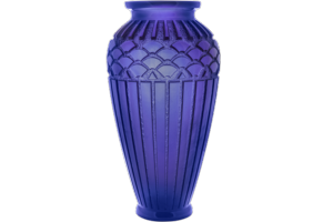 Vase Daum Rythmes Bleu ou vert large nouveauté hiver 2016