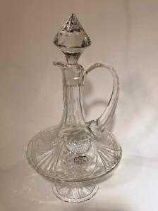 Carafe à Décanter Gerard en Cristal de Paris Taillée