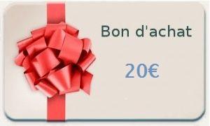 Carte cadeau d'une valeur de 20€