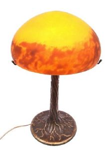 Lampe Champignon Art nouveau 
