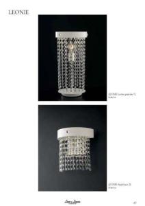 Applique murale Cristal Murano Collection Leonie