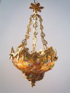 Lustre Venise couleur