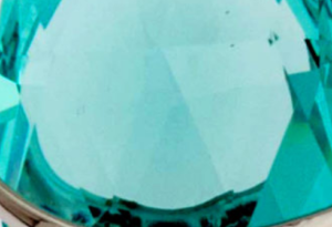Andrea Marazzini Big Drop Cristal Swarovski bleu turquoise 