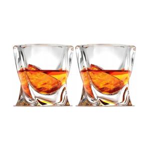 Verres à Whisky Cristal de Bohème Quadra , utilisé dans la série LUCIFER