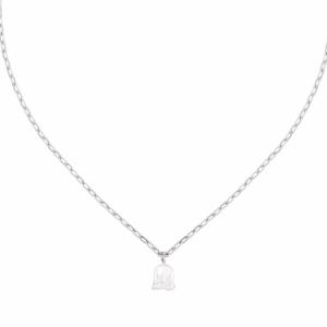 Collier Muguet 1 clochette Cristal Lalique 