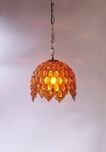 Lustre, Suspension en Ambre Campania Salerno
