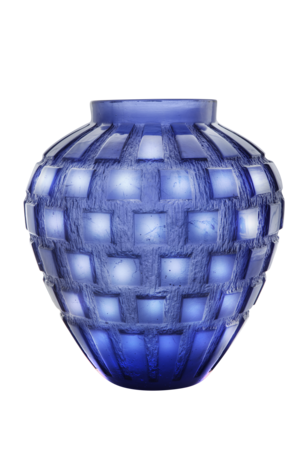 Vase Daum Rythmes Bleu nouveauté hiver 2015