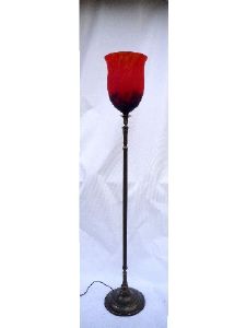 Lampadaire cloche rouge tip muller