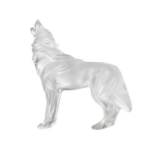 Sculpture Loup Cristal Lalique