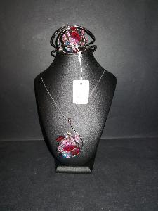 Andrea Marazzini Fleur Cristal Swarovski Fuchsia