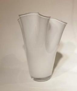 Vase Eventail Blanc 