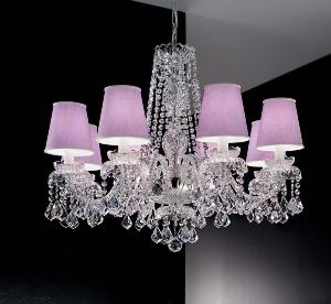 Lustre Chandelier Cristal Murano Voltolina Collection Barcelona