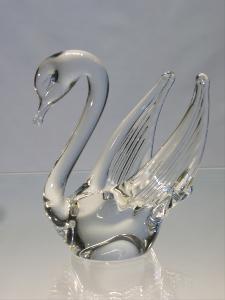 Cygne collection Murano transparent