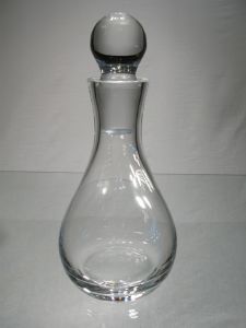 Carafe petite en cristal