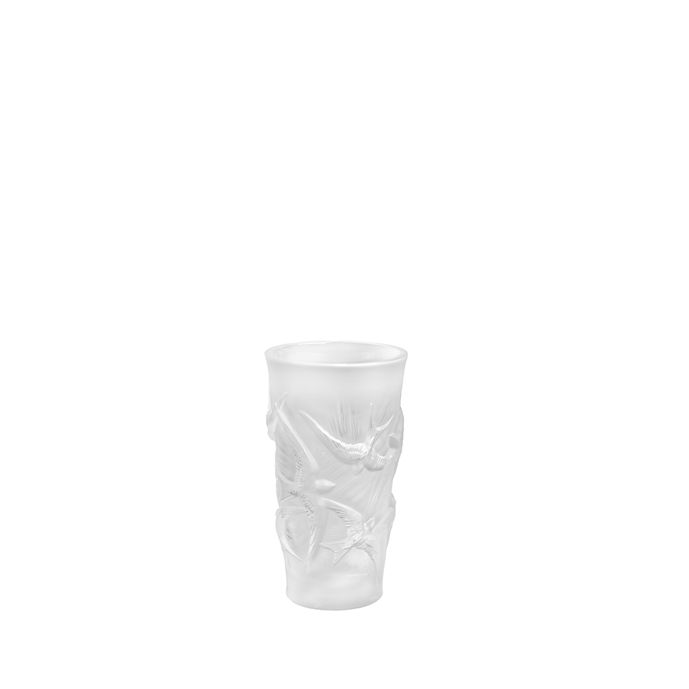 VASE Lalique Hirondelles  petit modèle