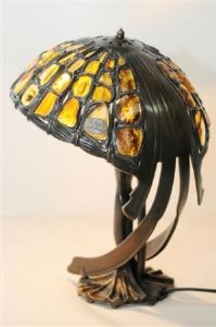 Lampe de Chevet Ambre Ferrera Galerie d' Art 