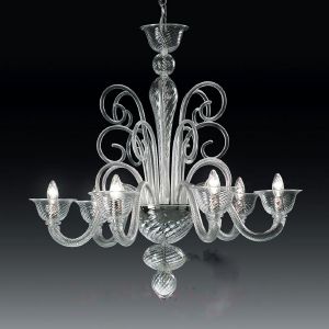 Lustre Verre de Murano Voltolina Collection Barnaba