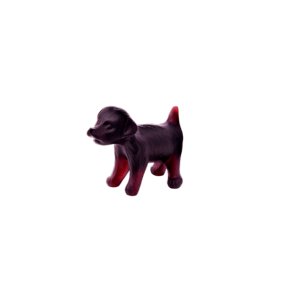 Mini Chiot debout ambre Daum  