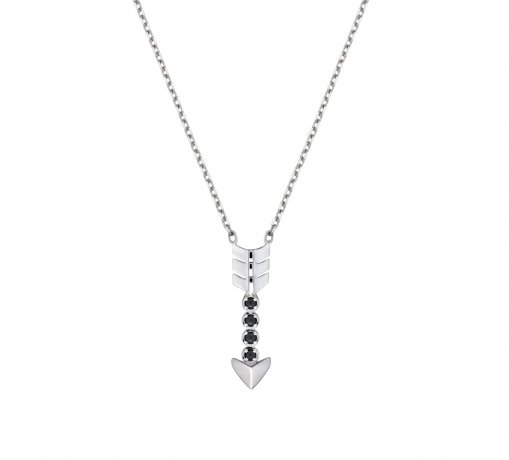 Pendentif Fleche d' Eros Cristal Lalique 