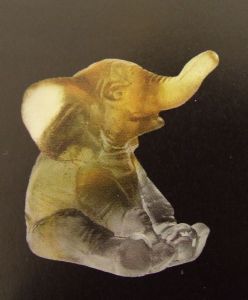 Mini éléphant Daum 