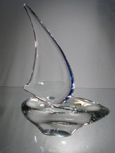 Trophée bâteau Murano