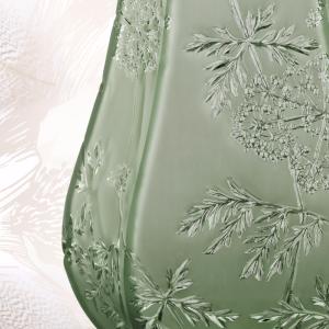 Vase Lalique Ombelles lustré or 