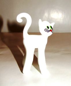 Crystal Cat white-mat 
