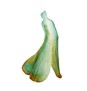 Lady Ginkgo Daum Art par l' artiste Bodirsky Maria-Luise