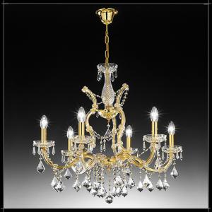 Lustre Chandelier Cristal Murano Voltolina Collection Innsbruck