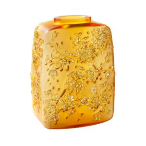 Vase Lalique Fleurs Cerisier couleurs