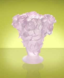 Vase Roses Daum
