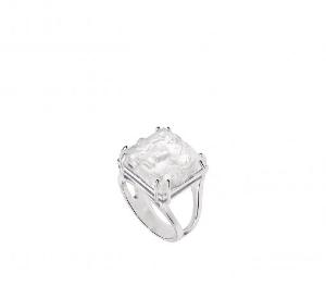 Bague Arethuse Cristal Lalique Argent 925