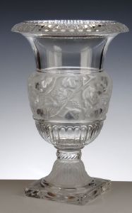 Vase Chambord Satiné en cristal de Paris 