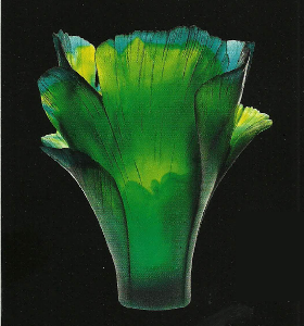 Vase Magnum Ginkgo Daum  