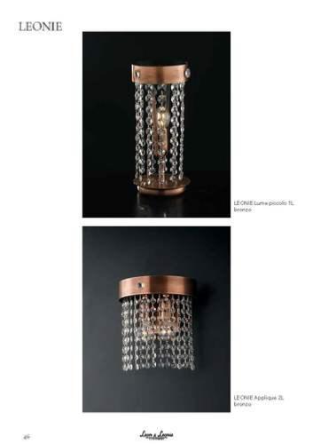 Applique murale Cristal Murano Collection Leonie