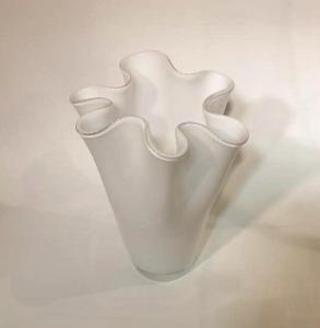 Vase Eventail Blanc 