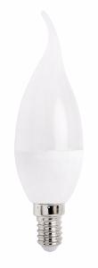 Ampoule led décorative E14 flamme blanc chaud 4 watts ( lot de 5 ) 