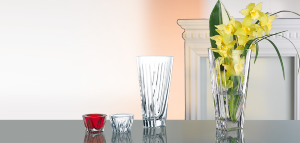 Vase en cristal Nachtmann Art Deco 