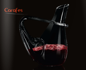 Carafe à décanter le vin canard anse arrondit
