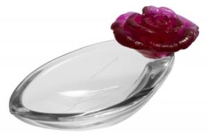 Mini Coupelle Cristal Rose Passion Daum 