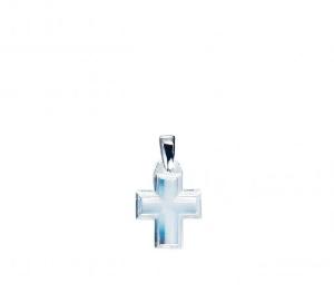 Pendentif Croix Cristal Lalique Amoureuse Passionnement Petit Modèle