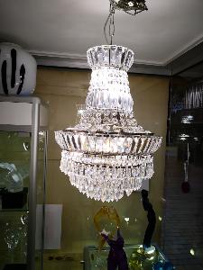 Lustre Mongolfiere Cristal Murano Voltolina Collection New Orleans