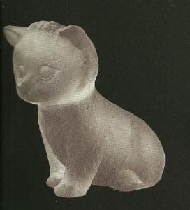 Mini-chaton assis Daum 