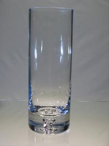 Vase tube uni moderne avec bulle Saga