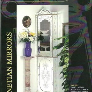 Buffet d'angle Vénitien Avec Miroir - Style Vénitien - Voltolina Murano