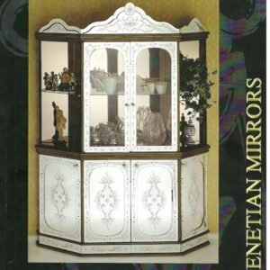 Grande Armoire Vénitienne Avec Miroir - Voltolina Murano