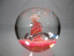 Sulfure/Presse-papier - Rond - Volcan